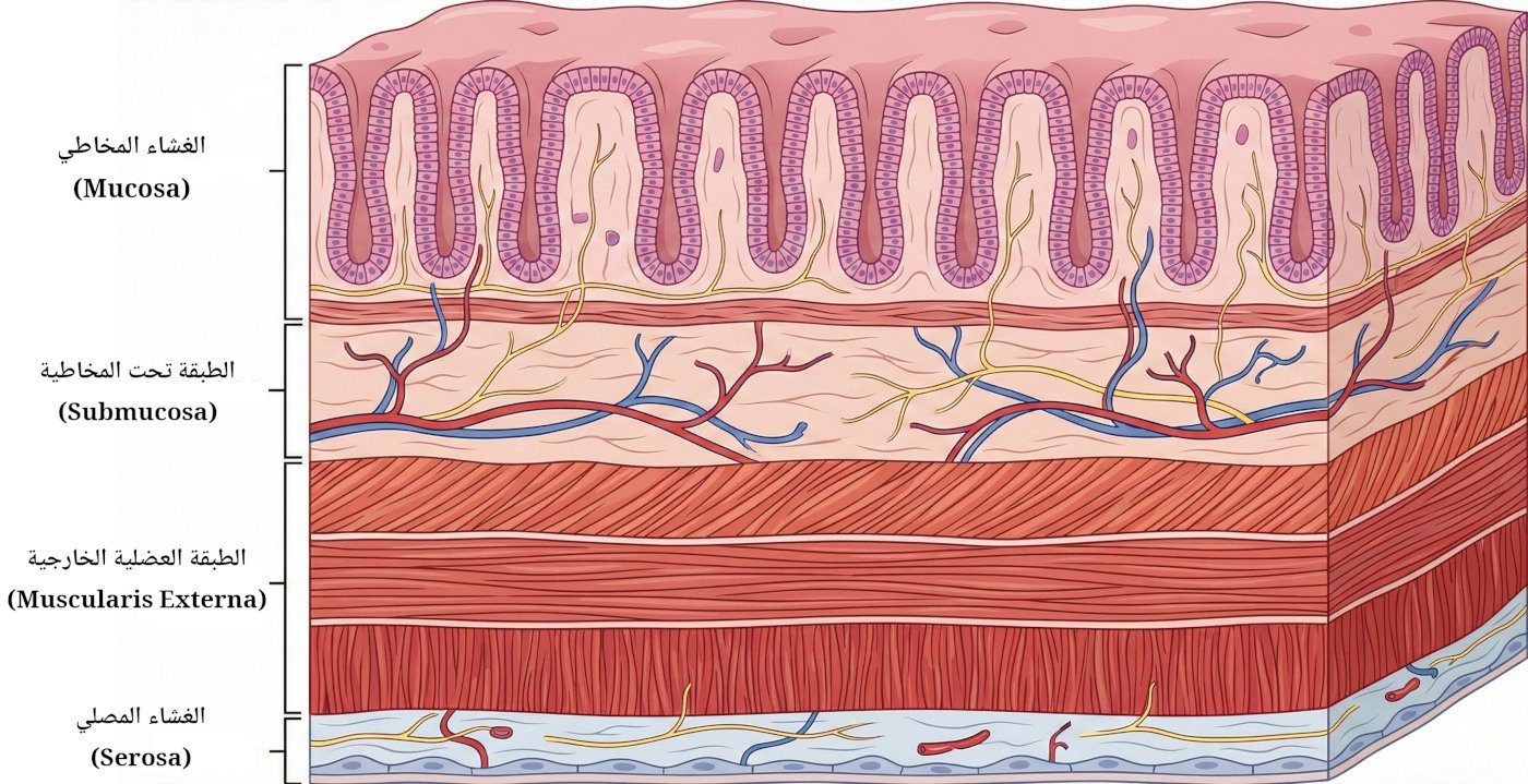 تشريح المعدة المجهري microscopic anatomy of stomach.jpg